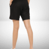 Sleek Black Unisex Shorts