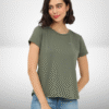 Women's Stylish and Comfortable Green T-Shirts