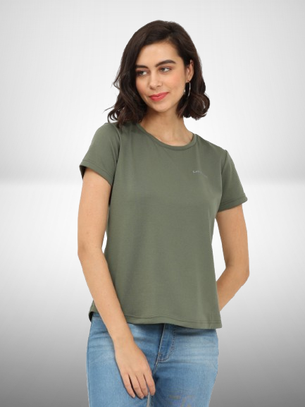 Women's Stylish and Comfortable Green T-Shirts