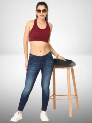 Women's Mid-Rise Ankle Skinny Jeans