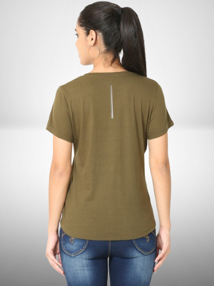 Stylish Women's Butterfly Print T-Shirt