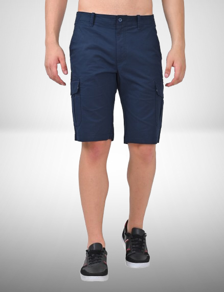 Men's Classic Blue Cargo Shorts