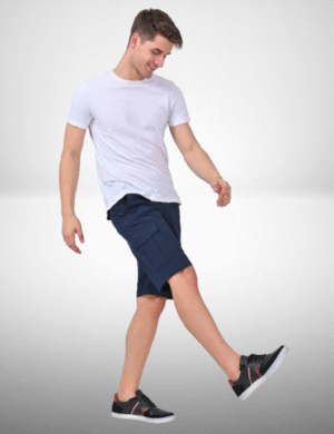 Men's Classic Blue Cargo Shorts